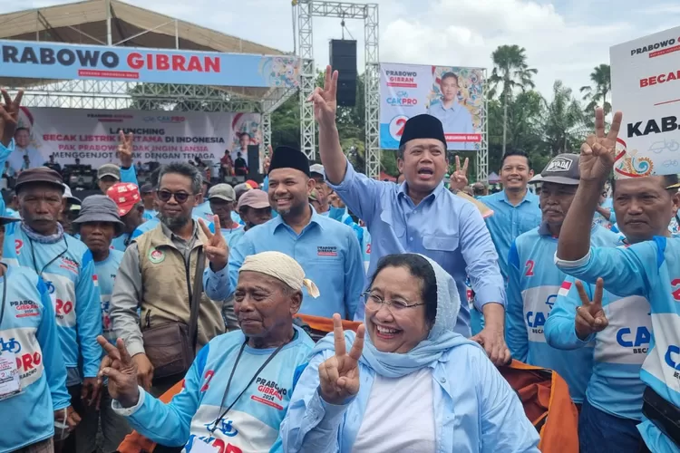 Becak Listik Prabowo pertama di Indonesia bernama Cakpro.