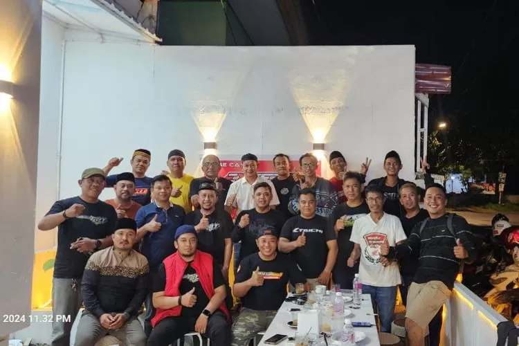 Pengurus GRT menggelar Muscab di Alison Cafe, Rabu, 3 April 2024.