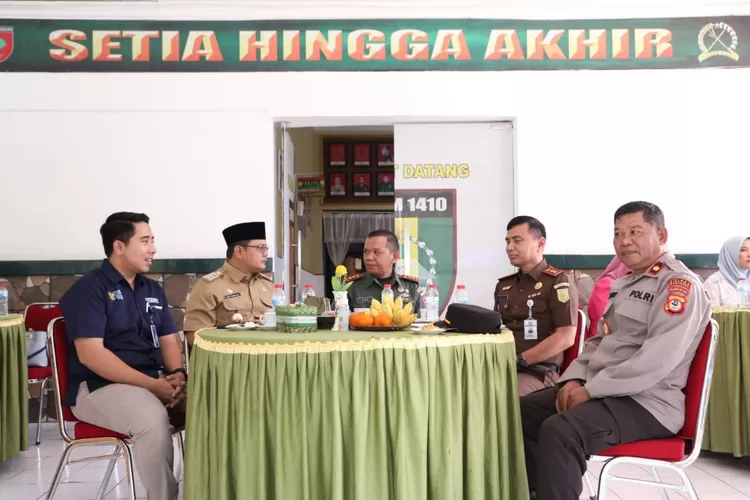 Pj Bupati Bantaeng Andi Abubakar hadiri Halal bi Halal Kodim 1410 Bantaeng.