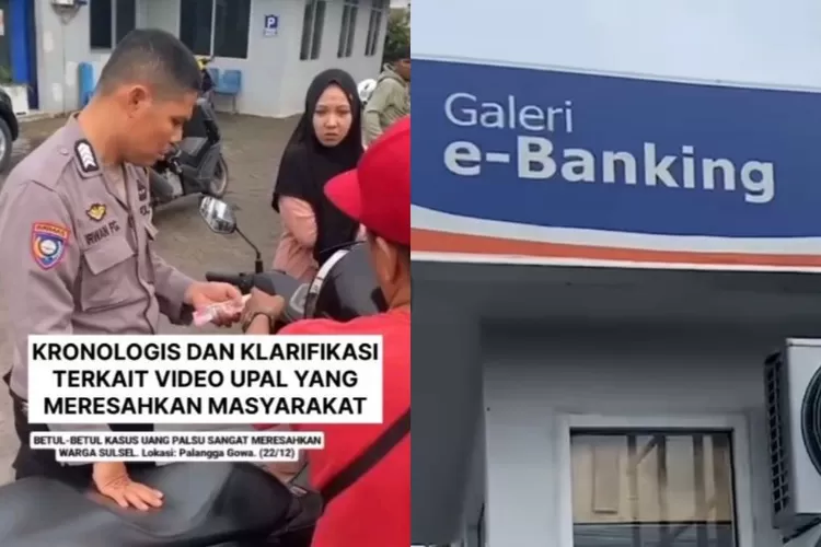 Potret kasus warga Sulsel yang bagikan video dugaan uang palsu hingga minta maaf ke publik. ((Dok. Media Sosial))