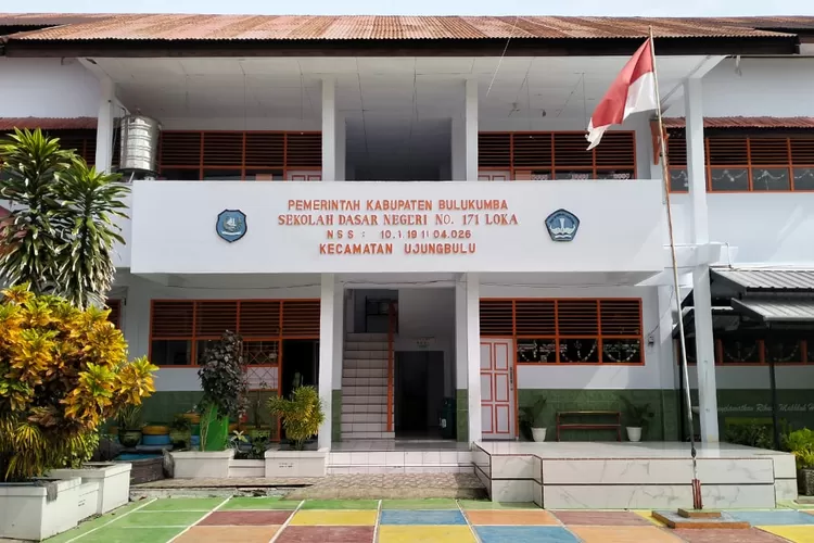 SDN 171 Loka Bulukumba, Sulawesi Selatan, yang beberapa waktu lalu heboh soal adanya telur busuk di menu MBG.