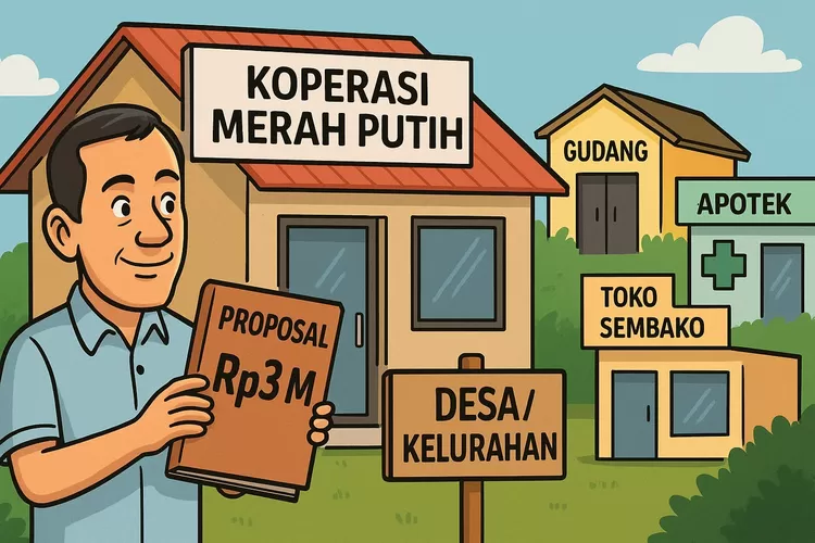 (Ilustrasi) Koperasi Merah Putih (1st)