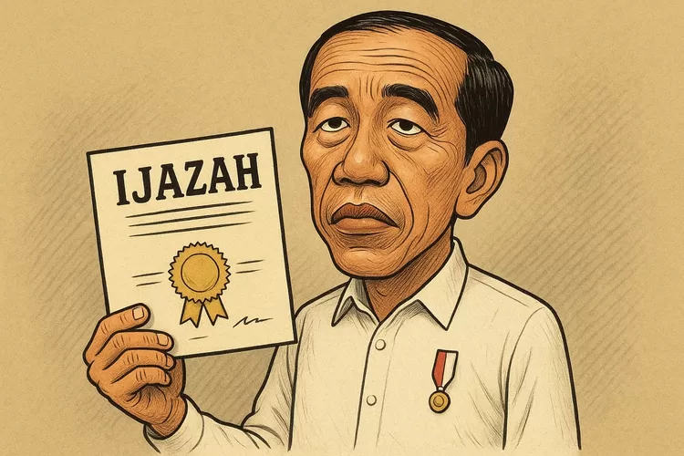 (Ilustrasi) kasus dugaan ijazah palsu Jokowi (1st)