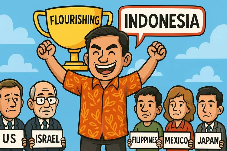 (Ilustrasi) Indonesia Dinobatkan Negara Paling Bahagia di Dunia (1st)