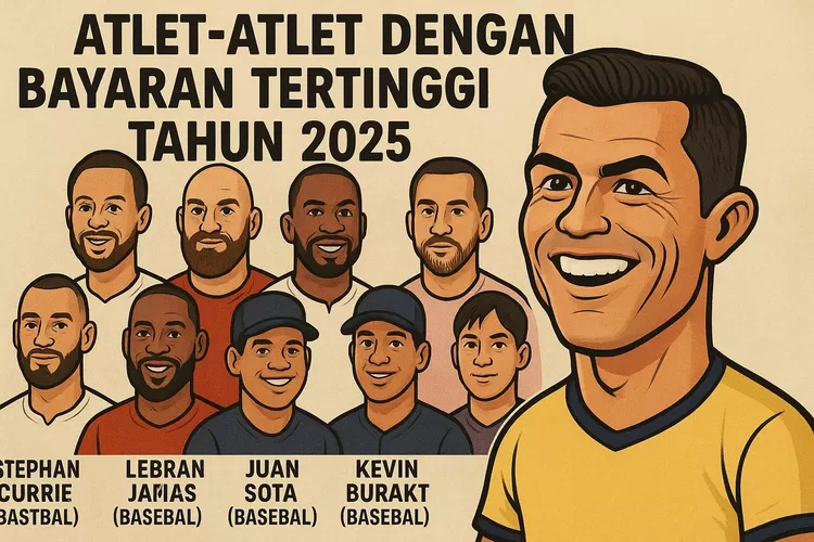 (Ilustrasi) Forbes Rilis Daftar Atlet Super Tajir, Ada yang Gajinya Sampai Rp 275 Miliar Per Bulan (1st)