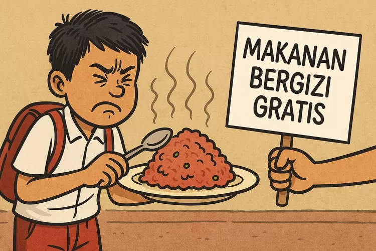 (Ilustrasi) Makanan Bergizi Gratis (1st)