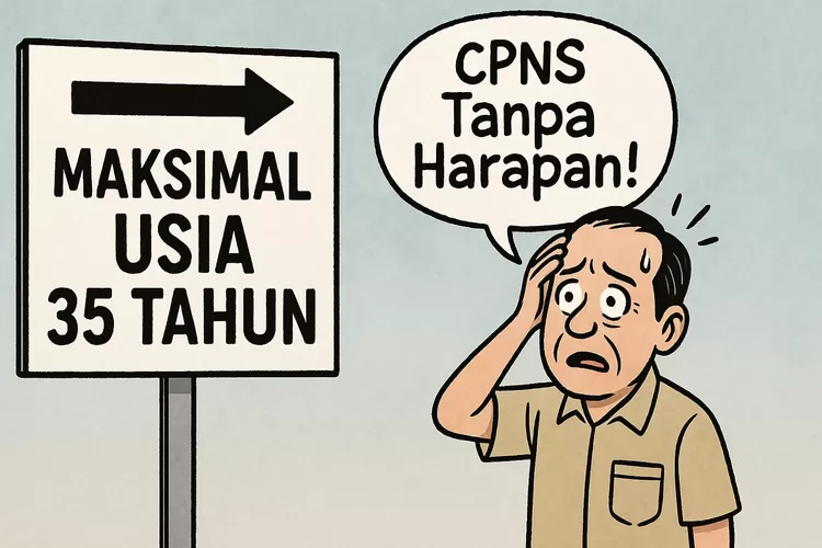 (Ilustrasi) calon pendaftar CPNS 2025 berusia 35 tahun kenapa gagal? (1st)