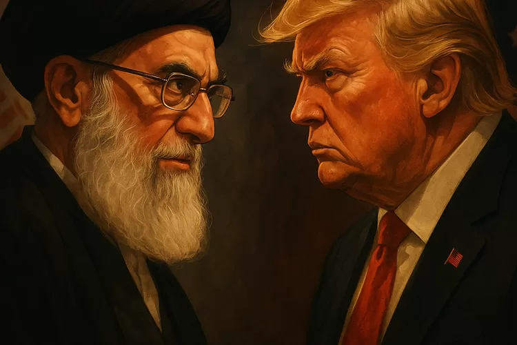 (Ilustrasi: Pemimpin Tertinggi Iran Ali Khamenei dan Presiden Amerika Donald Trump) Ketegangan antara Iran dan Amerika Serikat semakin tinggi setelah penyerangan yang dilakukan Amerika di pusat nuklir Iran. (1st)