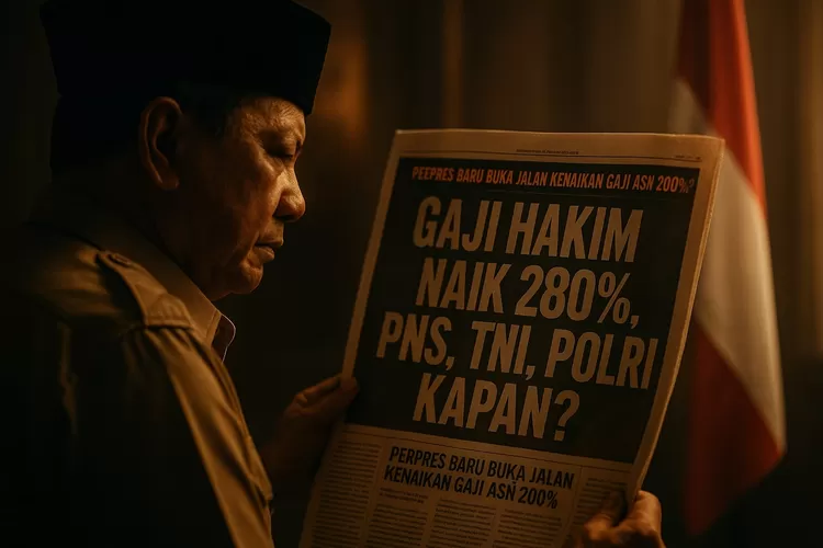 (Ilustrasi) Wacana kenaikan gaji PNS, TNI, dan Polri  hangat diperbincangkan. (1st)