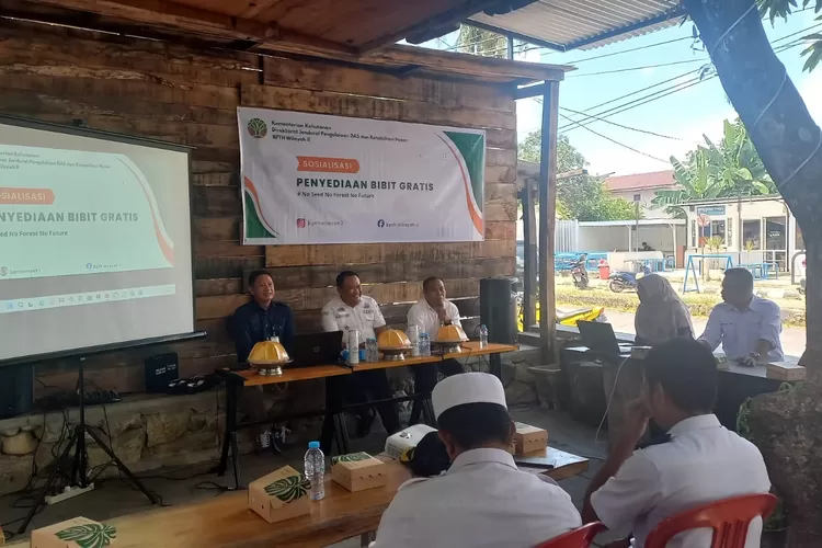BPTH dan KPH Tangka sosialisasi bibit gratis untuk masyarakat Sinjai.