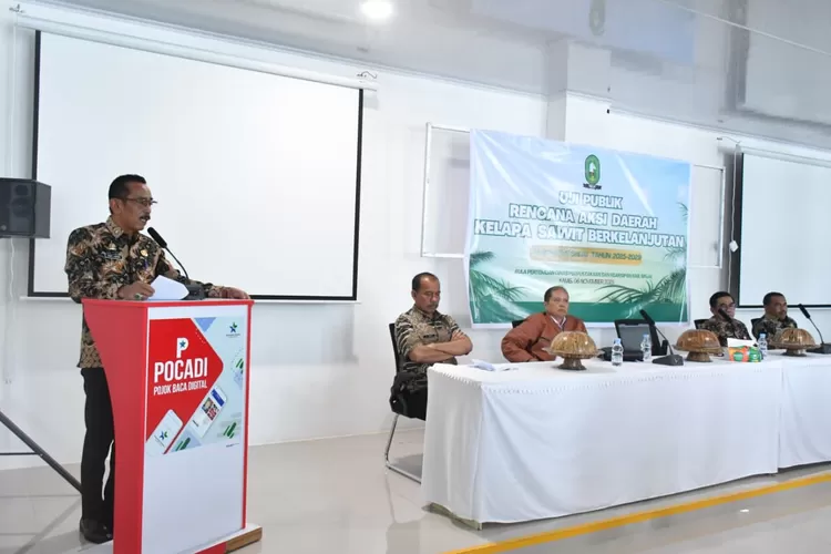 Sekda Sinjai Andi Jefrianto Asapa Uji Publik Dokumen Rencana Aksi Daerah Kelapa Sawit Berkelanjutan (RAD-KSB) Tahun 2025-2029.
