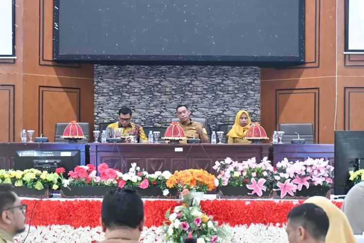 Wakil Bupati Sinjai Andi Mahyanto Mazda Buka Rapat Evaluasi dan Penyelarasan Program Pembangunan Daerah.