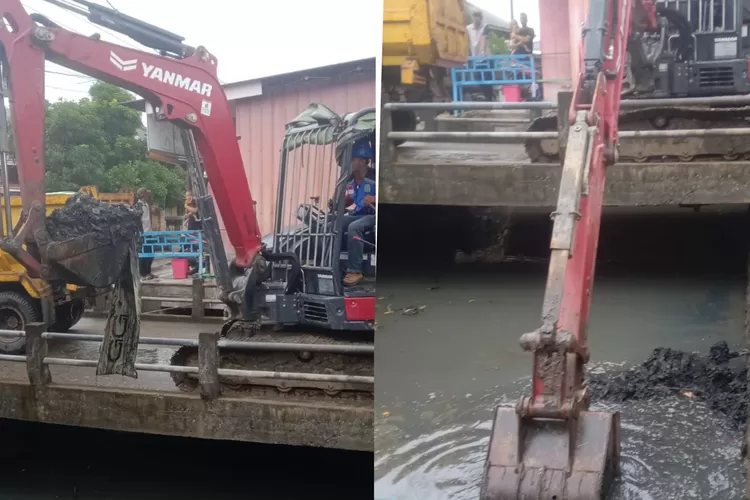 PUPR Sinjai lakukan normalisasi saluran air untuk mencegah terjadinya banjir.