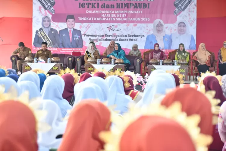 Bupati Sinjai Hj Ratnawati Arif komitmen menunjukkan komitmen tinggi dalam memajukan PAUD. 