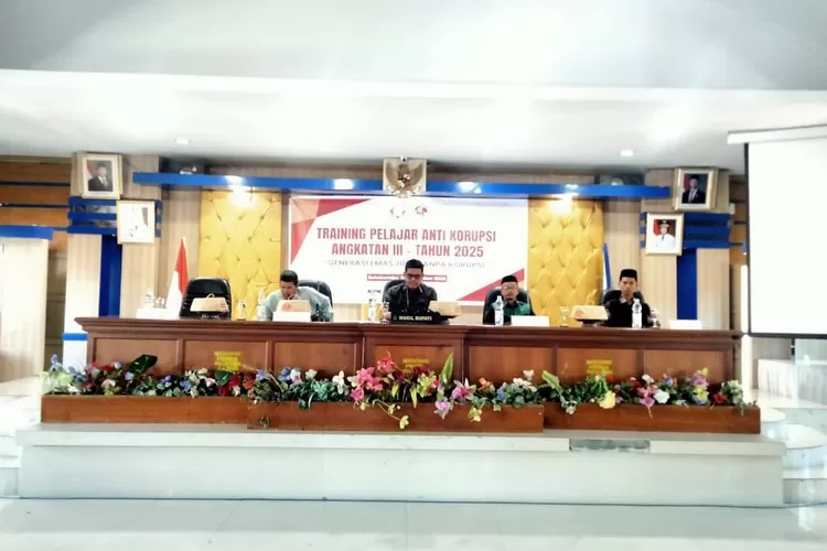 Wakil Bupati Bulukumba Andi Edy Manaf di acara Sulawesi Corruption Watch (SCW) 