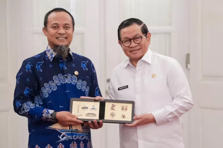 Gubernur Sulsel Bertemu Pramono Anung, Bahas Investasi Pangan dan Penguatan BUMD.
