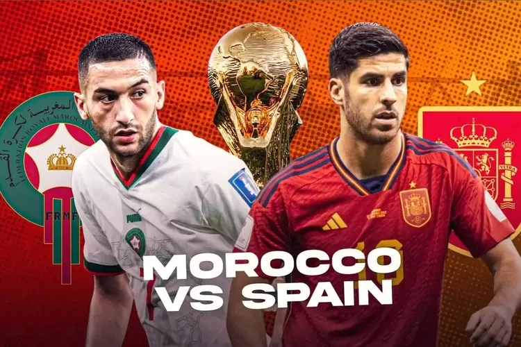 Semifinal sepak bola Olimpiade putra Maroko vs Spanyol U-23 (@Austinooffical)