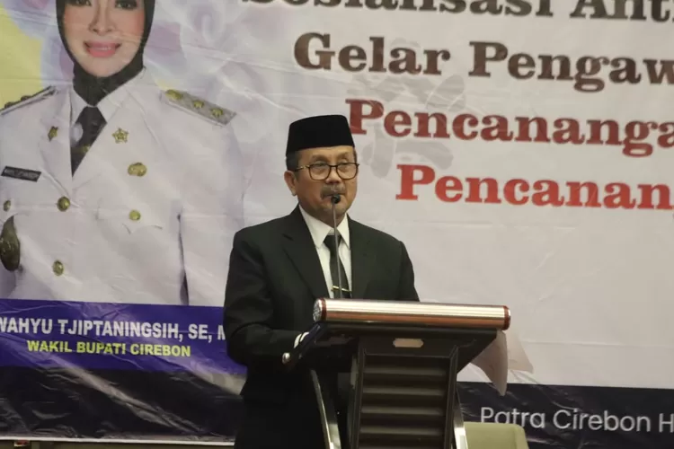 Bupati Cirebon, H.Imron Rosyadi, membuka kegiatan Gelar Pengawasan Daerah (Gelarwasda) dan Peringatan Hari Antikorupsi se-Dunia (Hakordia) tahun 2023.