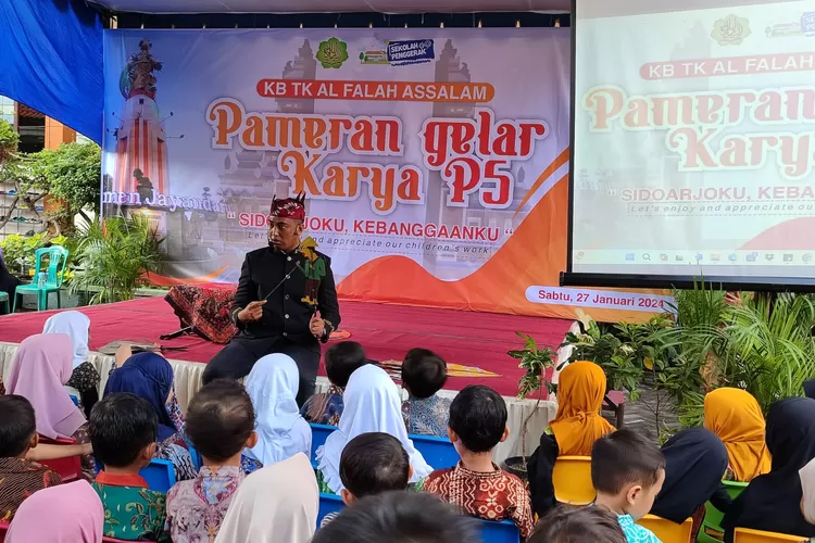  KB-TK Al Falah Assalam menggelar Al Falah Assalam Fair 2024 yang diisi dengan pameran gelar karya P5 pada Sabtu, 27 Januari 2024.