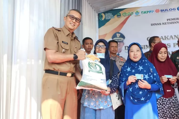 Di Kota Cirebon penyaluran bantuan pangan beras sudah mencapai 91 persen..
