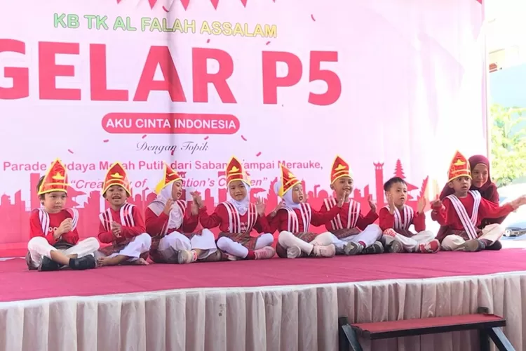KB TK Al Falah Assalam mengadakan  Projek Penguatan Profil Pelajaran Pancasila (P5) 