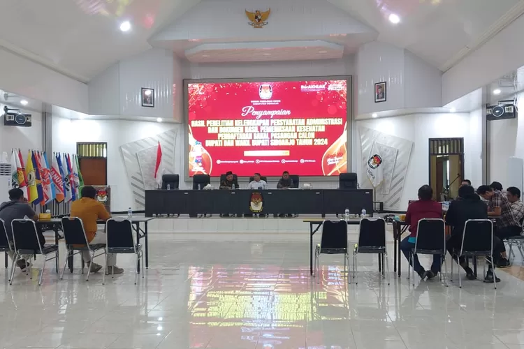 Komisi Pemilihan Umum Daerah (KPUD) Sidoarjo.