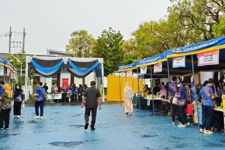 Keseruan BDS dan Market Day Kanwil DJP Jatim II, di Sidoarjo (Eko Setyawan)