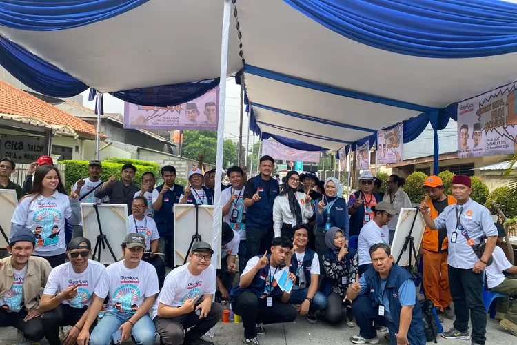 Optimisme terus mengemuka dari barisan pendukung pasangan calon gubernur dan wakil gubernur Jakarta, Ridwan Kamil-Suswono (R1DO), 