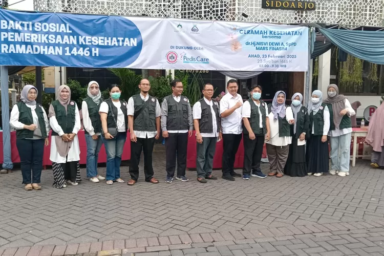 IDI Sidoarjo adakan pemeriksaan kesehatan gratis. 