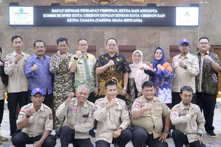 DPRD Kota Cirebon Respons Positif Aspirasi Tagana.   