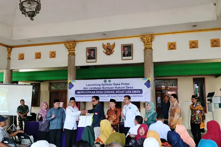 UMAHA menggelar program Desa Cerdas, Aman dan Sehat di Desa Sambibulu Sidoarjo