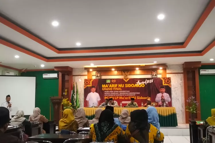 Lembaga Pendidikan (LP) Ma&rsquo;arif Nahdlatul Ulama (NU) Kabupaten Sidoarjo sukses menggelar Grand Final Anugerah GTK-KM/S Berprestasi melalui program Ma&rsquo;arif NU Sidoarjo Award 2025 pada Rabu 10 September 2025. 