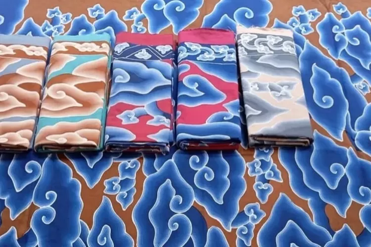 Batik Mega Mendung mahakarya khas Cirebon (Instagram/@batik.salsabilah)  &nbsp;