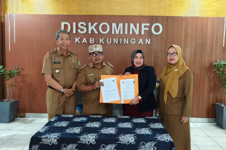 FISIP UGJ bekerja sama dengan Diskominfo Kabupaten Kuningan. 