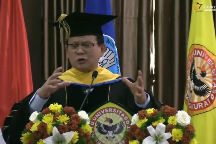 Prof Rokhim Dahuri Orasi Ilmiah di Universitas Mangkurat