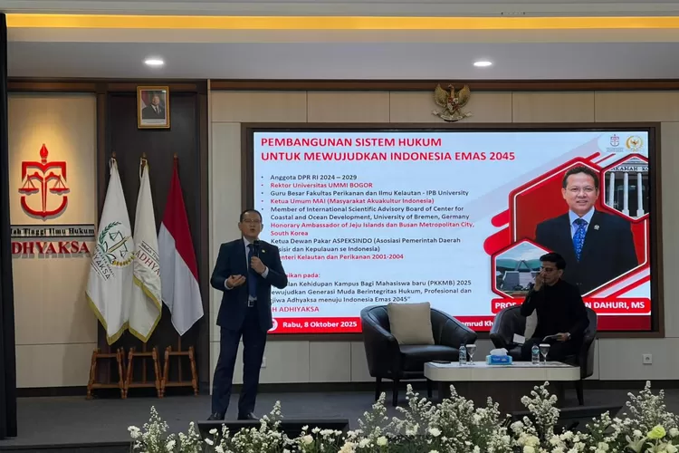 Anggota DPR RI, Prof. Rokhmin Dahuri.  &nbsp;