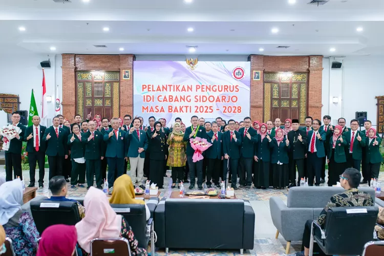 Pengurus IDI Sidoarjo resmi dilantik