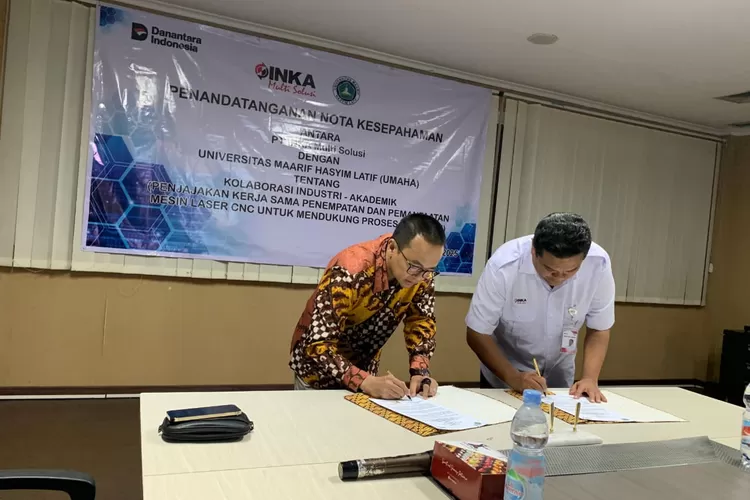 Gandeng Industri, UMAHA Jalin Kerja dengan PT INKA Multi Solusi dan PT Rekaindo Global Jasa 