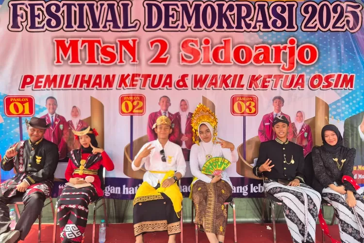 Festival Demokrasi MTsN 2 Sidoarjo.