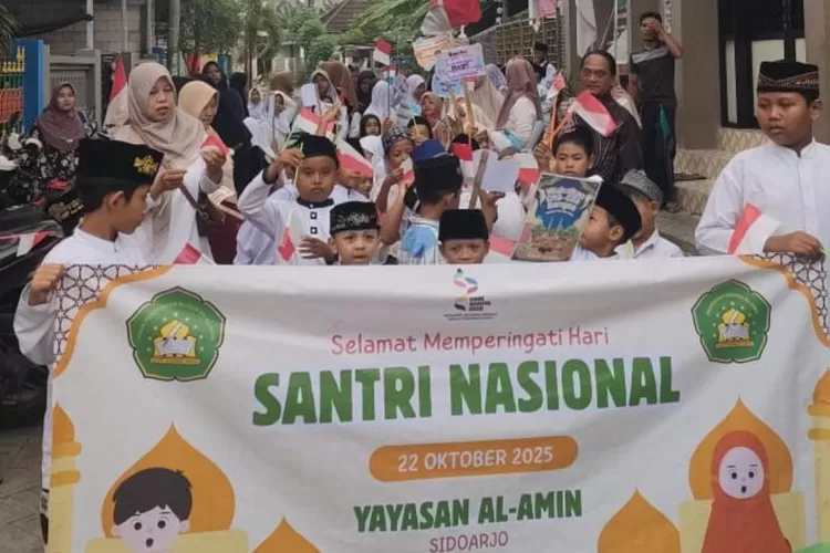 Peringatan Hari Santri Nasional dari Yayasan Al Amin