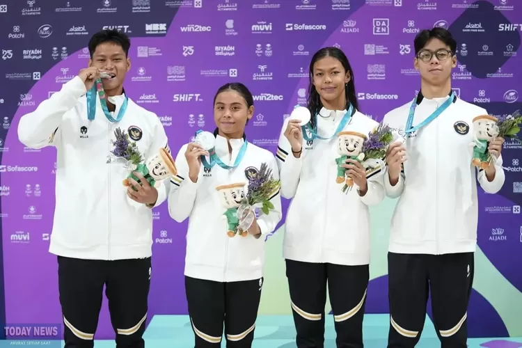 Atlet renang Indonesia di SIG 2025 Riyadh/ist