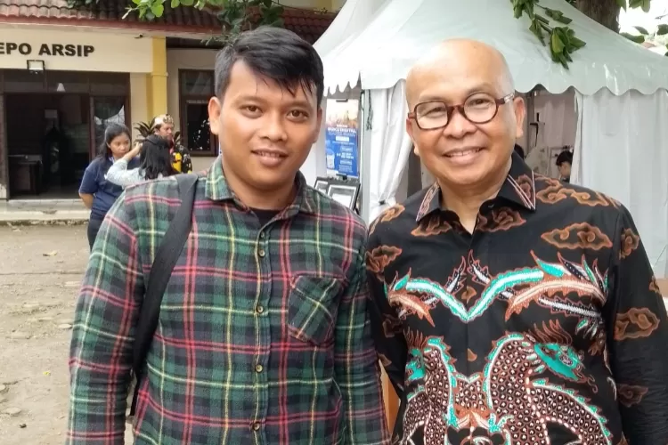 Penulis dan pegiat literasi nasional, Kang  Maman Suherman