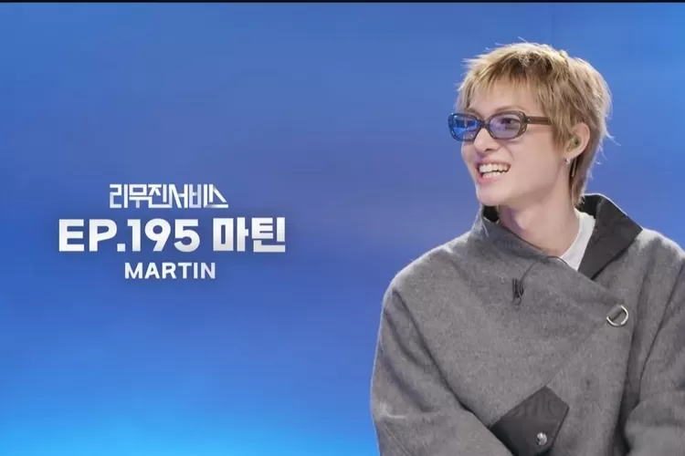Martin CORTIS hadir sebagai bintang tamu dalam Lee Mujin Service episode 195 (Ig: @mujin_plz)