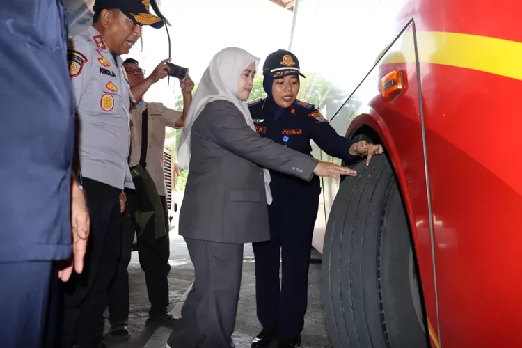 Wakil Wali Kota saat ramp check