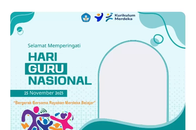 Kumpulan ucapan dan link Twibbon untuk memeriahkan Hari Guru 2023. (/) (Twibbonize/PAPAN TULIS )