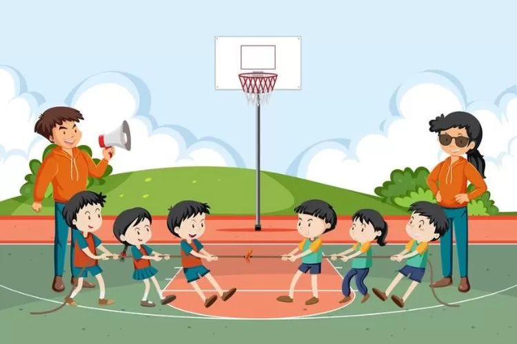 Ilustrasi. Ide lomba class meeting untuk tingkat SD. (Freepik/brgfx)