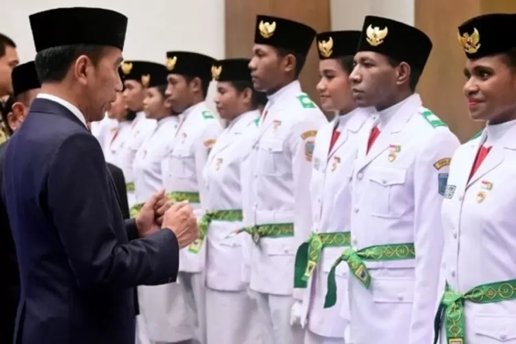 76 nama putra putri bangsa yang menjadi Pasukan Pengibar Bendera Pusaka 2024. (Instagram/@bpipri)