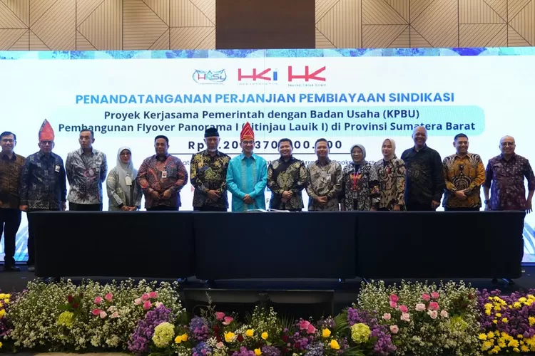 BRI Dukung Pembiayaan Sindikasi Rp2,2 Triliun untuk Proyek Flyover Sitinjau Lauik di Sumatera Barat. (BRI)