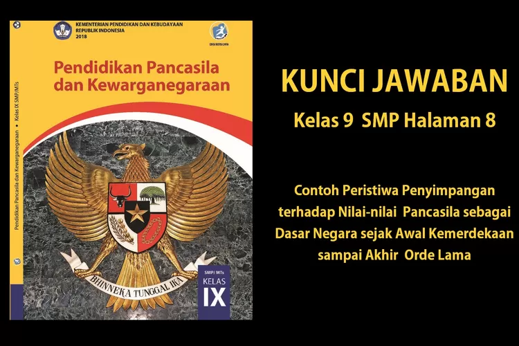 Kunci Jawaban PKN Kelas 9 Halaman 8 Contoh Peristiwa Penyimpangan ...