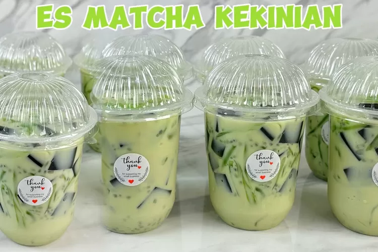 Ide Jualan Takjil Saat Ramadhan Resep Es Matcha Kekinian Segar Trendi Dan Auto Laris Manis 7835